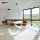 中式 腰线墙贴防撞贴玻璃门窗橱窗腰线中式 复古无胶腰线贴静电贴纸