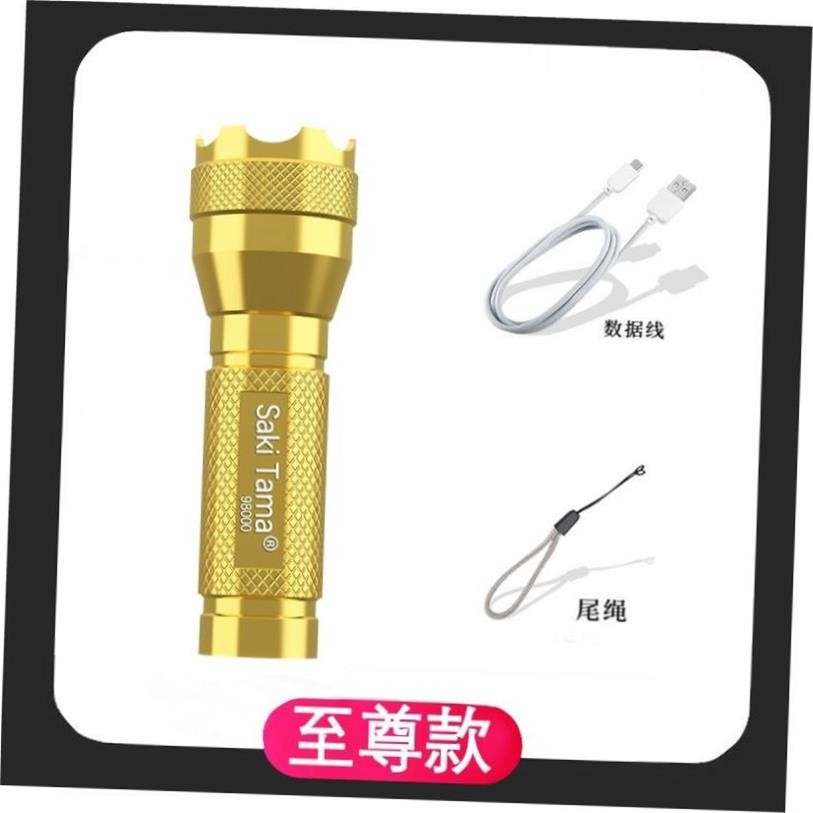 5000LM Zoomable XM-L T6 LED Flashlight Torch Light手电筒