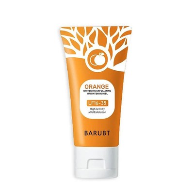 Gel Esfoliante Laranja para Corpo Facial, Gel de Limpeza Sua