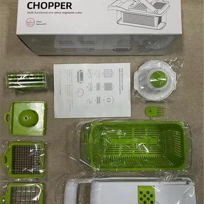 22pcs Vegetable Cutter Food Salad Fruit Peeler Cutter Slicer