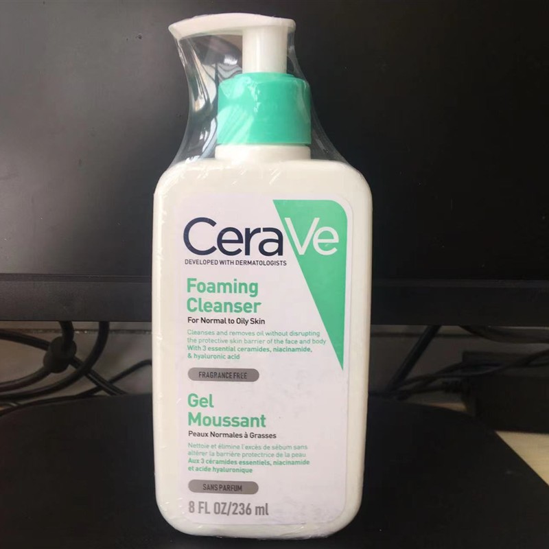 Cerave SA Smoothing Cleanser For Dry Rough Bumpy Skin Gently