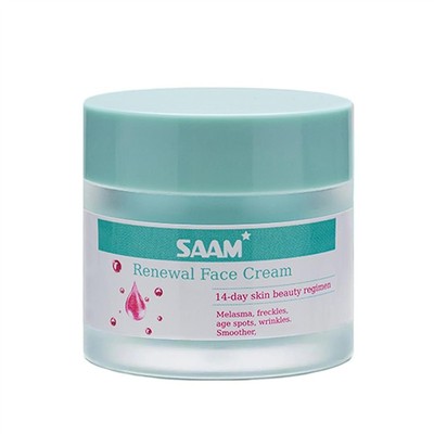 Saam Face Cream, Saam Renewal face cream, moisturize skin