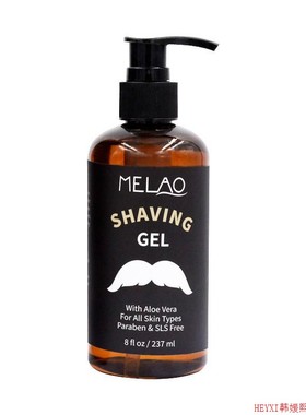 MELAO SHAVING GEL Soften beard Clean moisturize 237ML