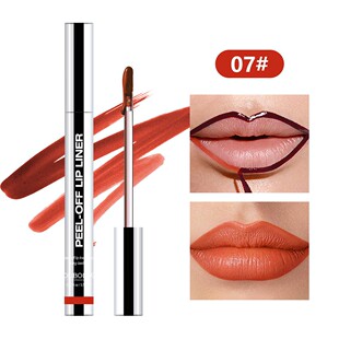 Peel Off Lip Liner Stain Long Wear Tattoo Lip Liner Matte Fi