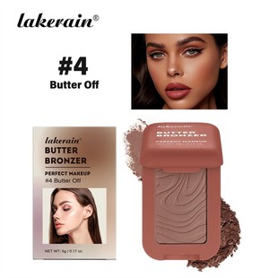 Lakerain Butter Bronzer Cream Women Waterproof Genteel Girl