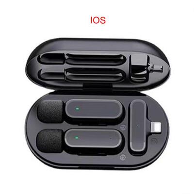 Wireless Lavalier Microphone Portable Audio Video Recording