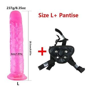 Huge Dildo Strap-On Adjustable Suction Cup Dildo for Anal St