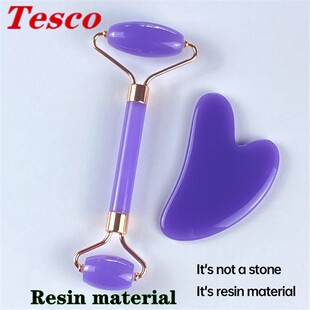 massage face roller steel tool sha guasha 专用面部刮痧板 gua