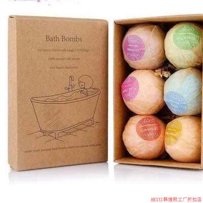 疯抢 Salt Ball Oil Set Bomb Bath Essential SkinCare Cleaner