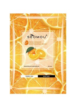 1PCS Fruit Face Sheet Mask Red Pomegranate Avocado Botanical