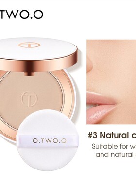 O.TWO.O Face Setting Powder?Cushion Compact Powder Oil-Cont