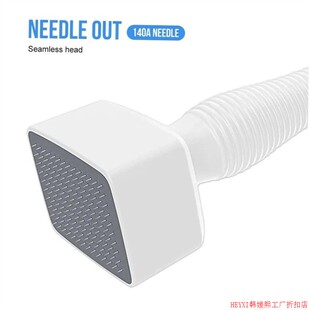 140A Derma Stamp Microneedling Face Roller Massager Adjustab