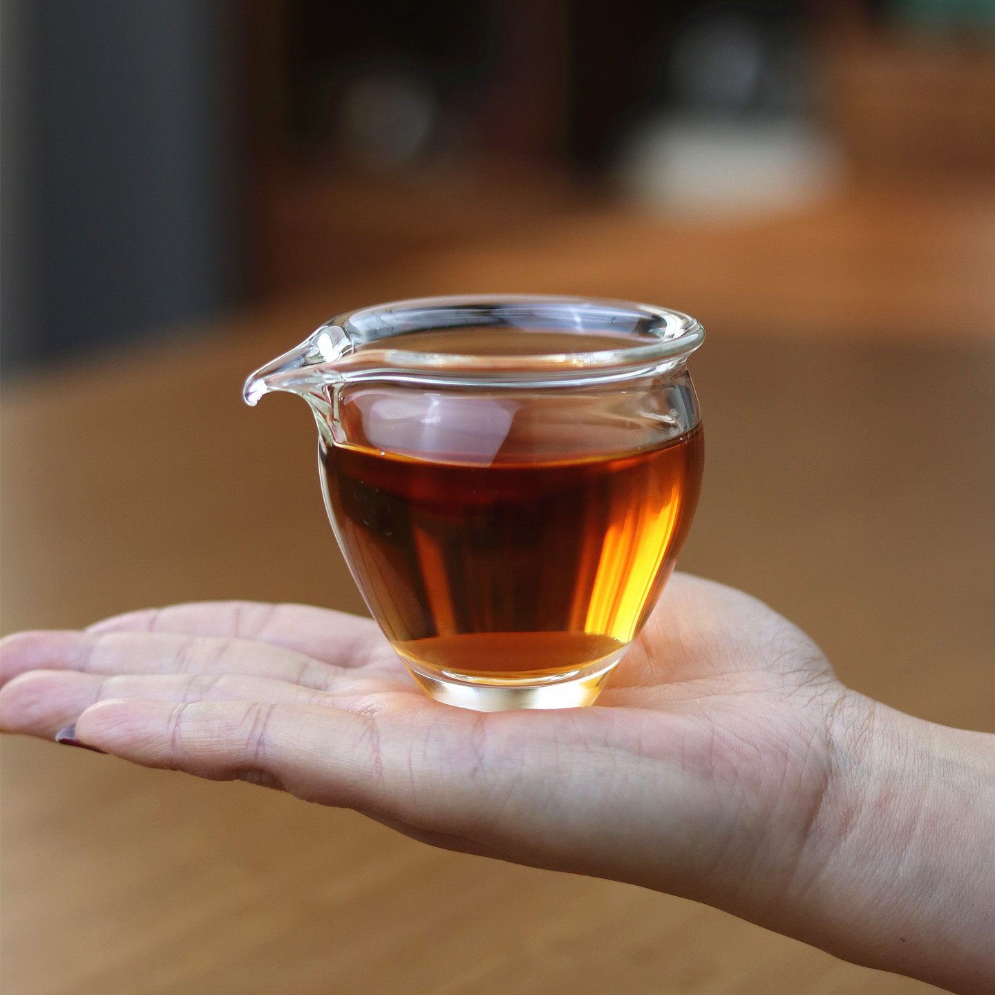 新型100ml迷你公道杯 小容量超厚耐热玻璃分茶器超小异形高端茶海,餐饮具,公道杯,淘宝优惠券,粉丝福利购,淘宝优惠卷