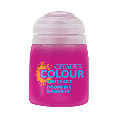 战锤 CITADEL 颜料对比漆 Contrast: Doomfire Magenta (18Ml)