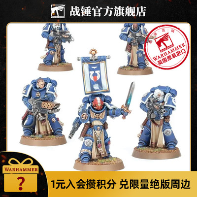 战锤40K 星际战士：肃卫老兵小队 阿斯塔特修会 战棋Warhammer40K