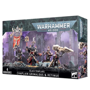 战锤40K 黑色圣堂:格里玛度斯教士和奴工 帝国史诗英雄战术型护甲