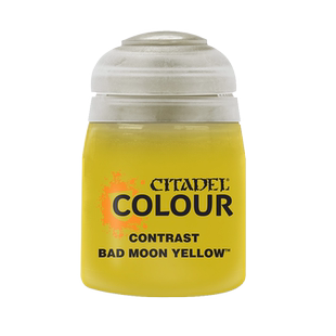 战锤 CITADEL 颜料对比漆 Contrast: Bad Moon Yellow (18Ml)
