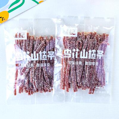 楂纪雪花山楂条山楂丝小包