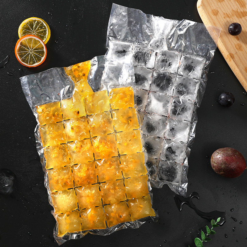 【官方正品】日本一次性冰袋家用自封口冰格袋子加厚百香果制冰模