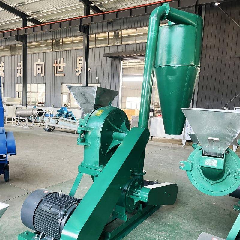 铸铁酒糟地瓜片粉碎机熟黄豆粉碎机药材树脂砂粉碎机谷物粉碎机