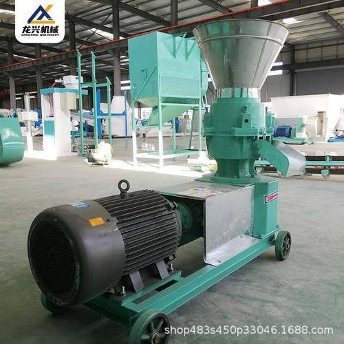 电机驱动款饲料机养殖家兔造粒设备多种磨盘规格可选