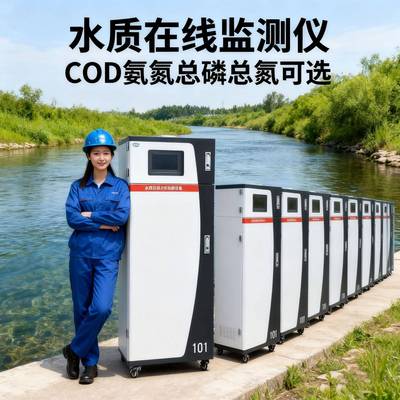 多参数水质在线监测仪cod氨氮污水分析总磷总氮水质自动检测设备
