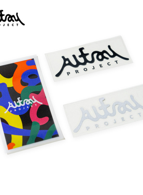 Altay Project贴纸滑雪板贴头盔贴纸汽车贴滑板贴画反光防水