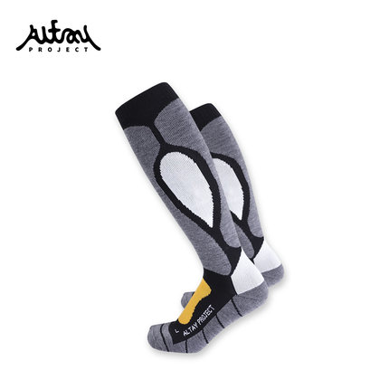 Altay Project滑雪袜·厚·美利奴羊毛男女专业竞技压缩长筒保暖