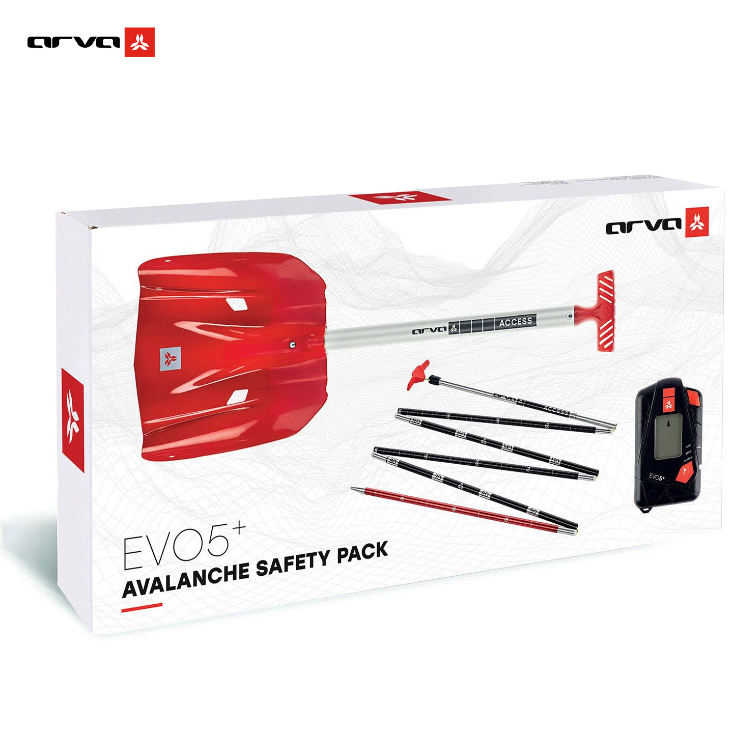 ARVA轻量款雪崩救援三件套