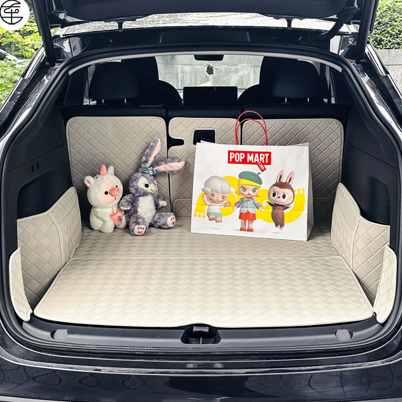 防水耐用特斯拉全包围后备箱垫