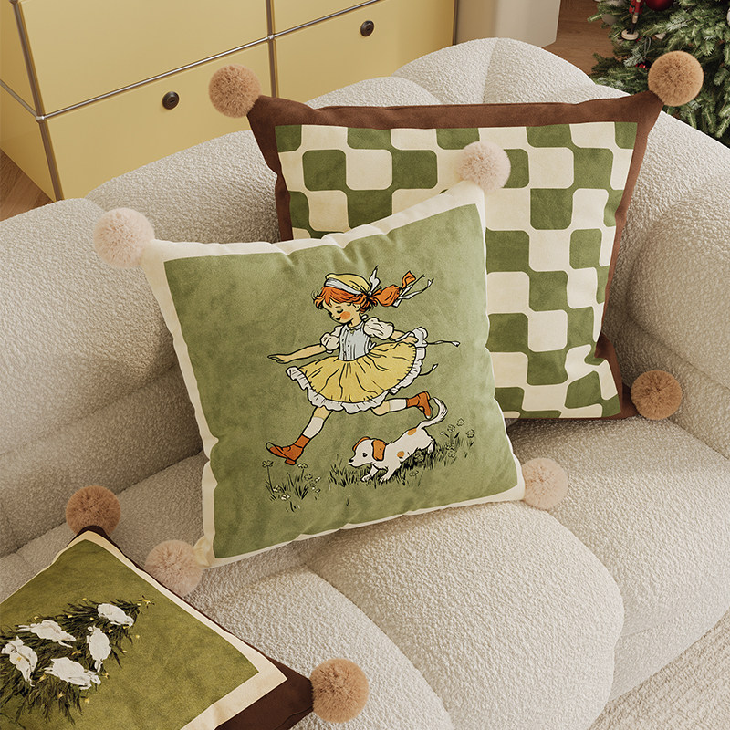 圣诞装饰抱枕靠垫沙发客厅轻奢高级感卧室床头靠枕靠垫套腰靠含芯,居家布艺,靠垫/抱枕,淘宝优惠券,粉丝福利购,淘宝优惠卷