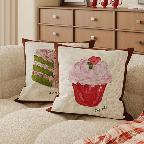 简约客厅沙发抱枕靠枕卧室床头飘窗靠背靠垫含枕芯可拆洗装饰腰靠