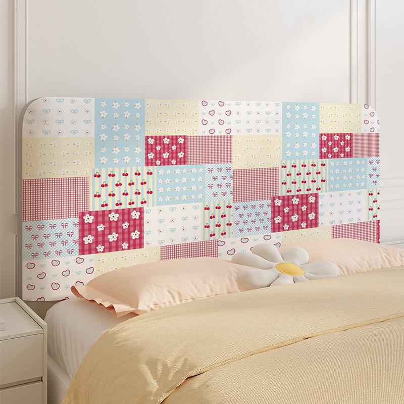 ins风条纹床头套罩全包万能通用软包靠背布艺床头防尘耐磨保护套,居家布艺,床头罩,淘宝优惠券,粉丝福利购,淘宝优惠卷