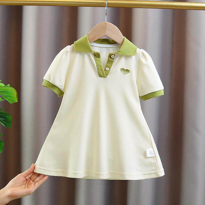 2024夏装新款连衣裙女宝宝婴幼儿时髦裙子洋气女童公主裙周岁礼服