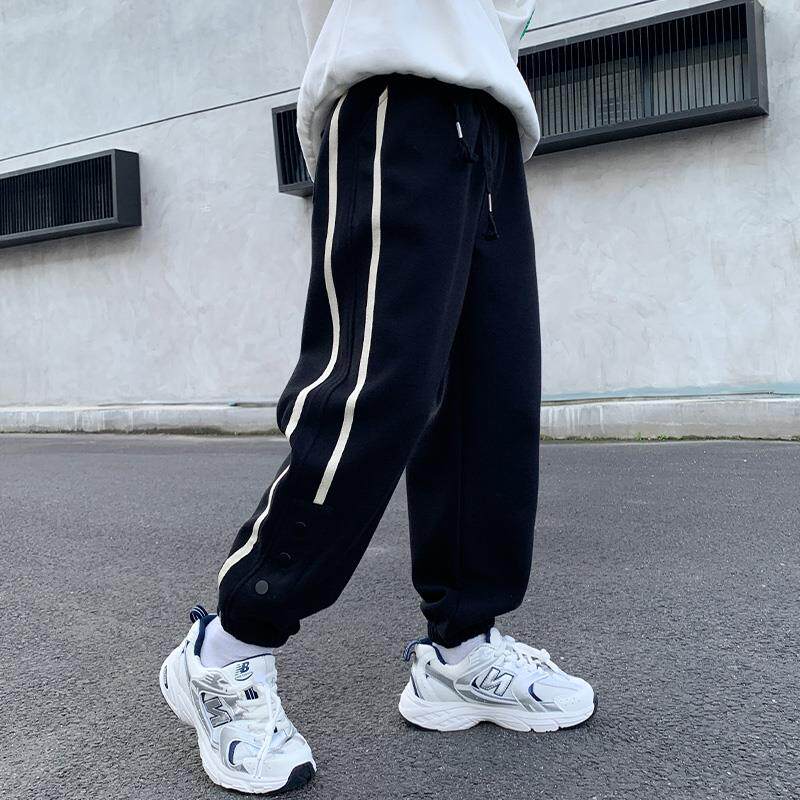 男童裤子春秋款2025新款儿童春装宽松运动裤童装中大童春季休闲裤