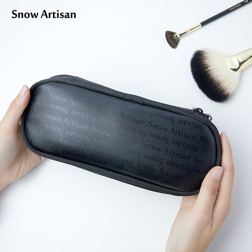 SNOW ARTISAN/雪匠黑色化妆刷收纳包可容纳12支左右刷子携带方便