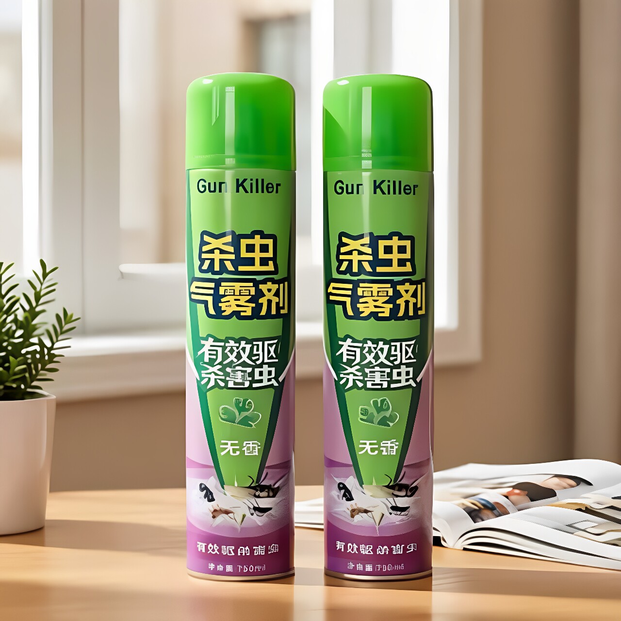 高效杀虫剂家用强力灭苍蝇蚊子蚂蚁蟑螂喷雾剂无味750ml杀虫喷雾