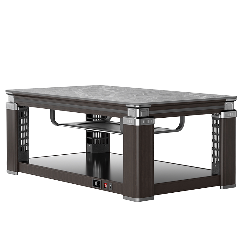 荣事达取暖桌电暖桌家用长形升降电炉烤火智能桌子电茶几客厅1032