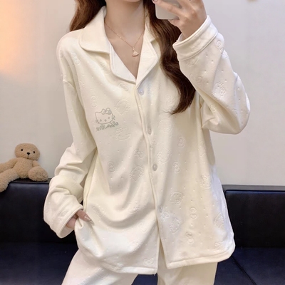 高级感烫钻Hellokitty德绒带胸垫