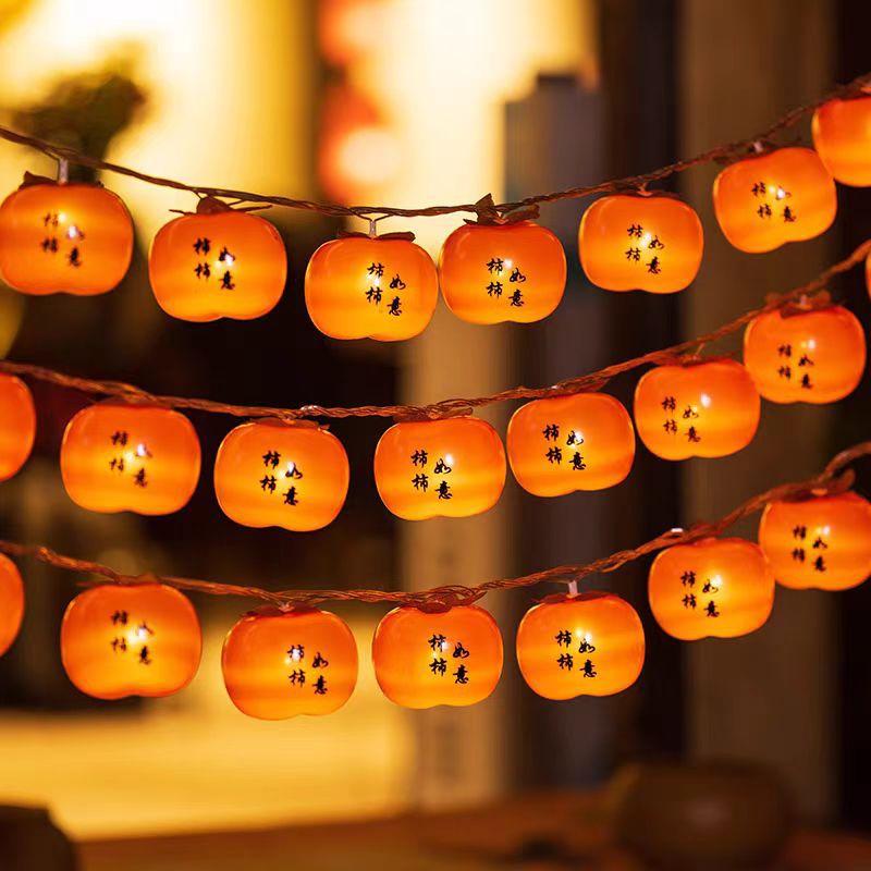 太阳能红灯笼2025新款过年春节庭院阳台装饰氛围灯景观挂树彩灯串