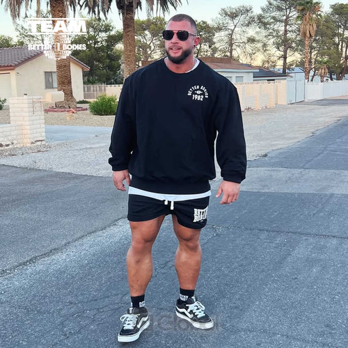 Better Bodies Legacy Sweater柏德宝健身长袖运动保暖打底卫衣