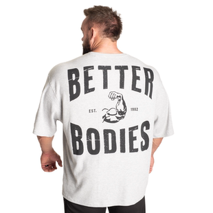 宽松休闲半袖 简约百搭健身中短袖 衣服 Bodies运动t恤男美式 Better