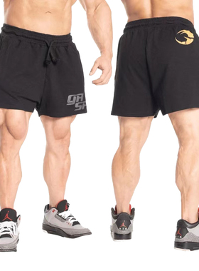 GASP运动三分短裤男夏季针织3分裤训练休闲4分短裤跑步健身四分裤