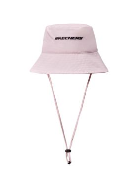 斯凯奇男女童轻薄柔软糖果色儿童渔夫帽春夏百搭遮阳帽L124K073