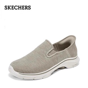 Skechers斯凯奇新款秋冬女款一脚蹬加绒休闲鞋运动健步鞋 125256