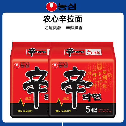 农心辛拉面香菇牛肉拉面