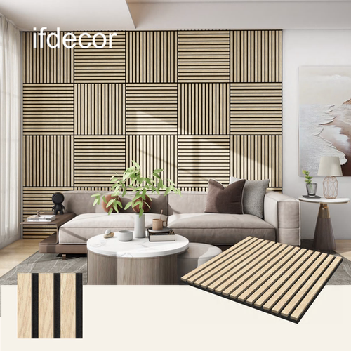 吸音板凹凸护墙板轻奢电视墙背景墙装饰板