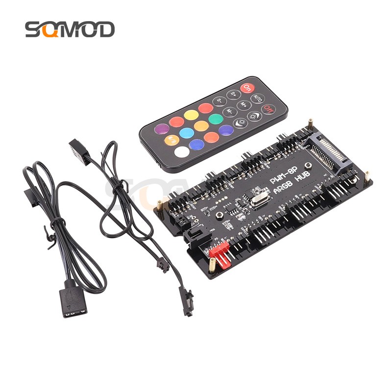 sqmOD控制器12v4针温控三合一