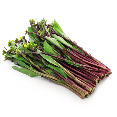[脆嫩好吃]十月紫红菜苔种子