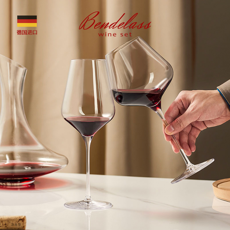 德国进口高级感水晶红酒杯高颜值